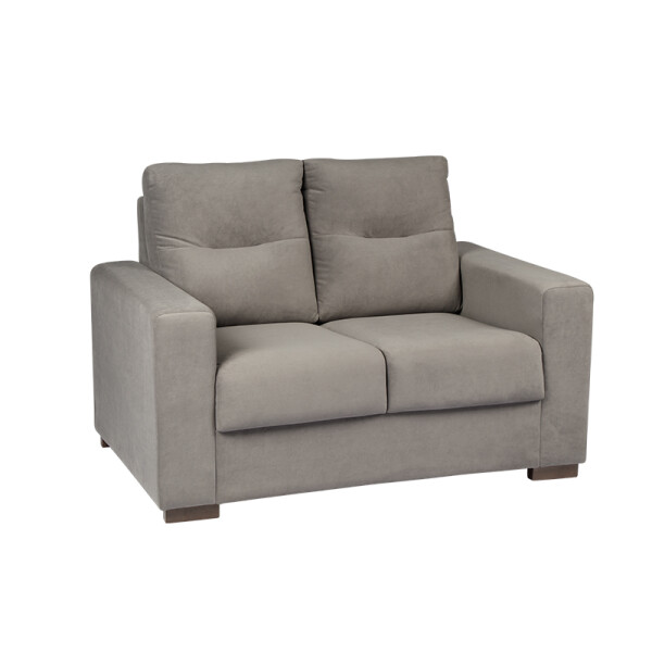 SOFA 2 CUERPOS - TAPIZADO TELA PET FRIENDLY MARRÓN CLARO SOFA 2 CUERPOS - TAPIZADO TELA PET FRIENDLY MARRÓN CLARO