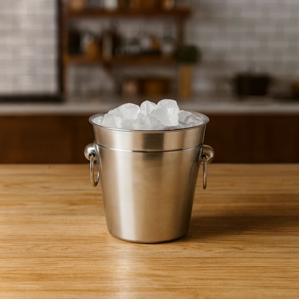 HIELERA 14,5 CM ACERO INOXIDABLE - PLATA 