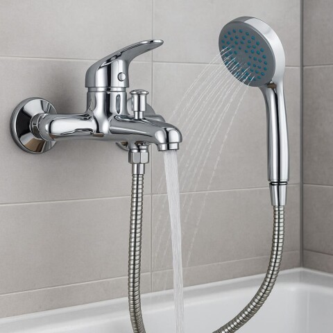 Canilla Grifería Monocomando C/ Transferencia De Baño con Ducha Regadera Teléfono Agua Caliente y Fría - LAT Canilla Grifería Monocomando C/ Transferencia De Baño con Ducha Regadera Teléfono Agua Caliente y Fría - LAT