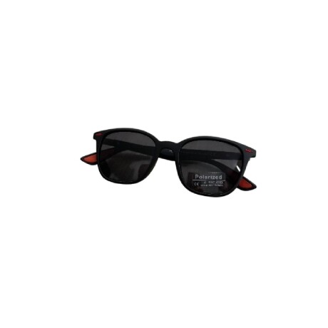 Lentes de sol polarizados Bloom protección UV400 Negro/Rojo