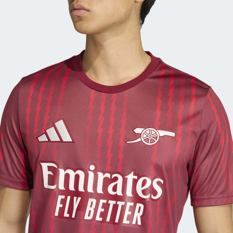 Camiseta Adidas Calentamiento Arsenal FC 26 Rojo