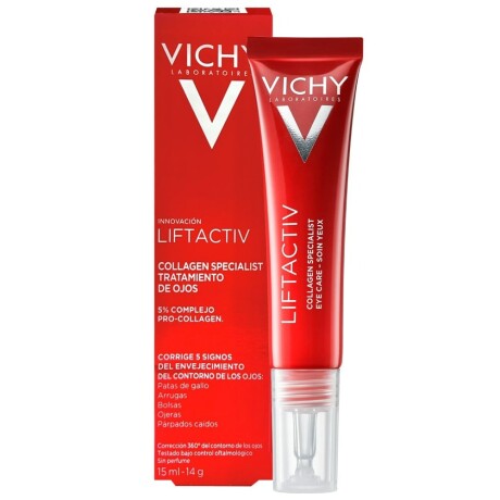 Contorno de Ojos Vichy Liftactiv Collagen Eye Care 15ml – Reducción de Arrugas y Ojeras Contorno de Ojos Vichy Liftactiv Collagen Eye Care 15ml – Reducción de Arrugas y Ojeras