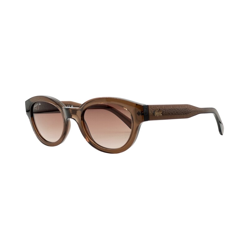 Lacoste Sol Ovalado chico Beige oscuro Lacoste Sol Ovalado chico Beige oscuro