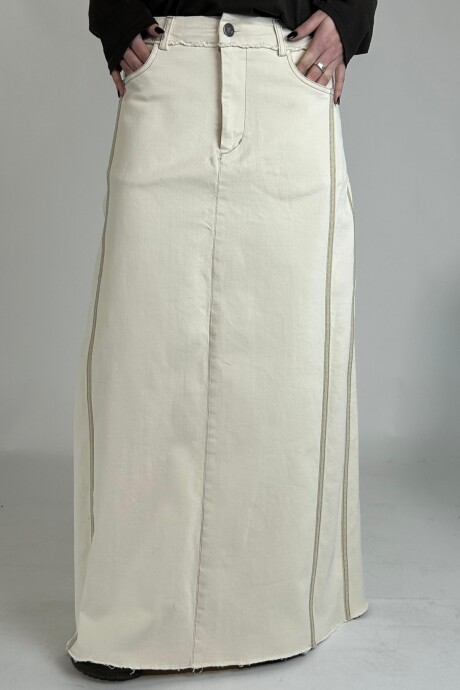POLLERA KEILA Crudo