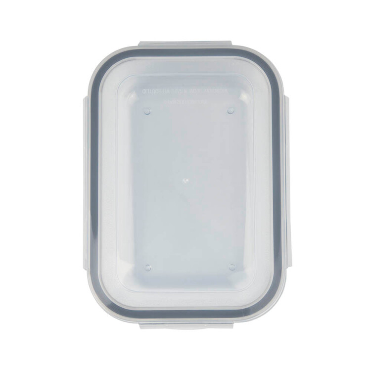 VIANDA VIDRIO RECTANGULAR 1 LITRO MOR Sin color