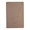 INDIVIDUAL RECT MARRON 35X40CM Unica