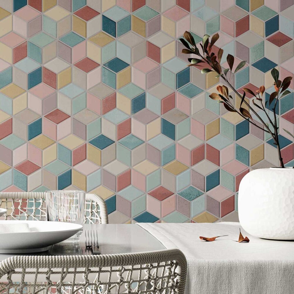 PORCELANATO RHOMBUS COLOUR "A" - 6.5X51 CM Porcelanato Rhombus Colour "a" - 6.5x51 Cm