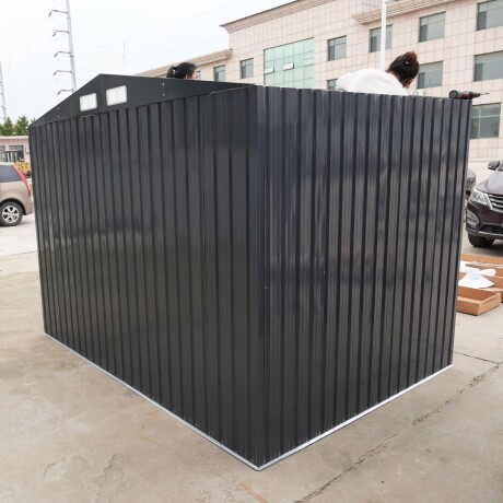 Caseta Galpon Jardin Lumax cumbria Gris Oscuro 204x270x206 Caseta Galpon Jardin Lumax cumbria Gris Oscuro 204x270x206