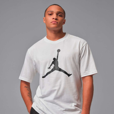 Remera Jordan Jumpman Media larga de Hombre blanco