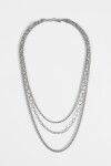 Collar triple vuelta acero dorado