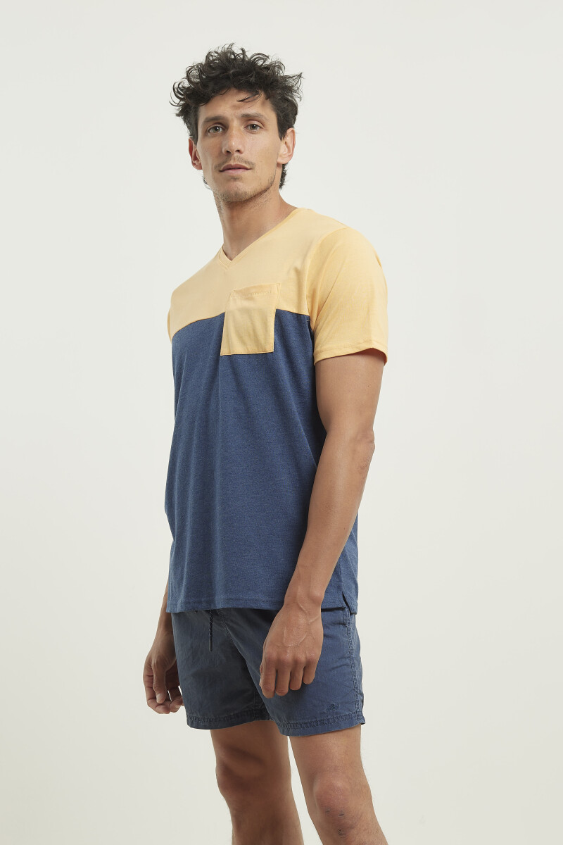 T-shirts Navigator - Naranja/azul 