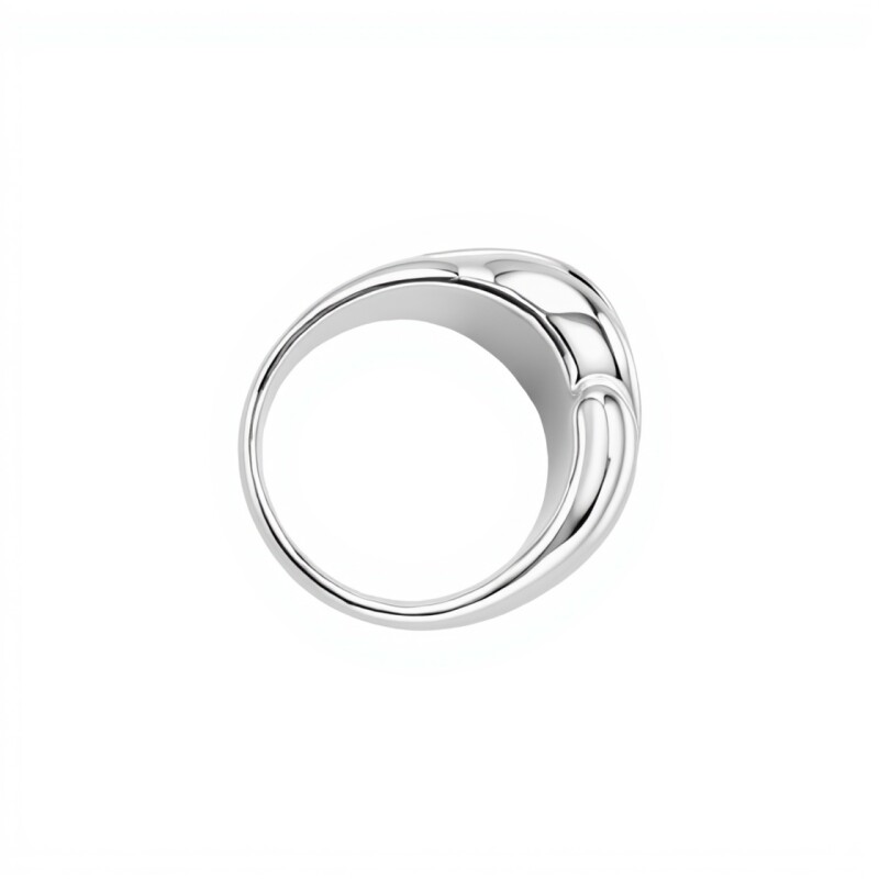 Anillo Cruzado- Plata 925 - Sin Piedra - AN4716 conpiedra