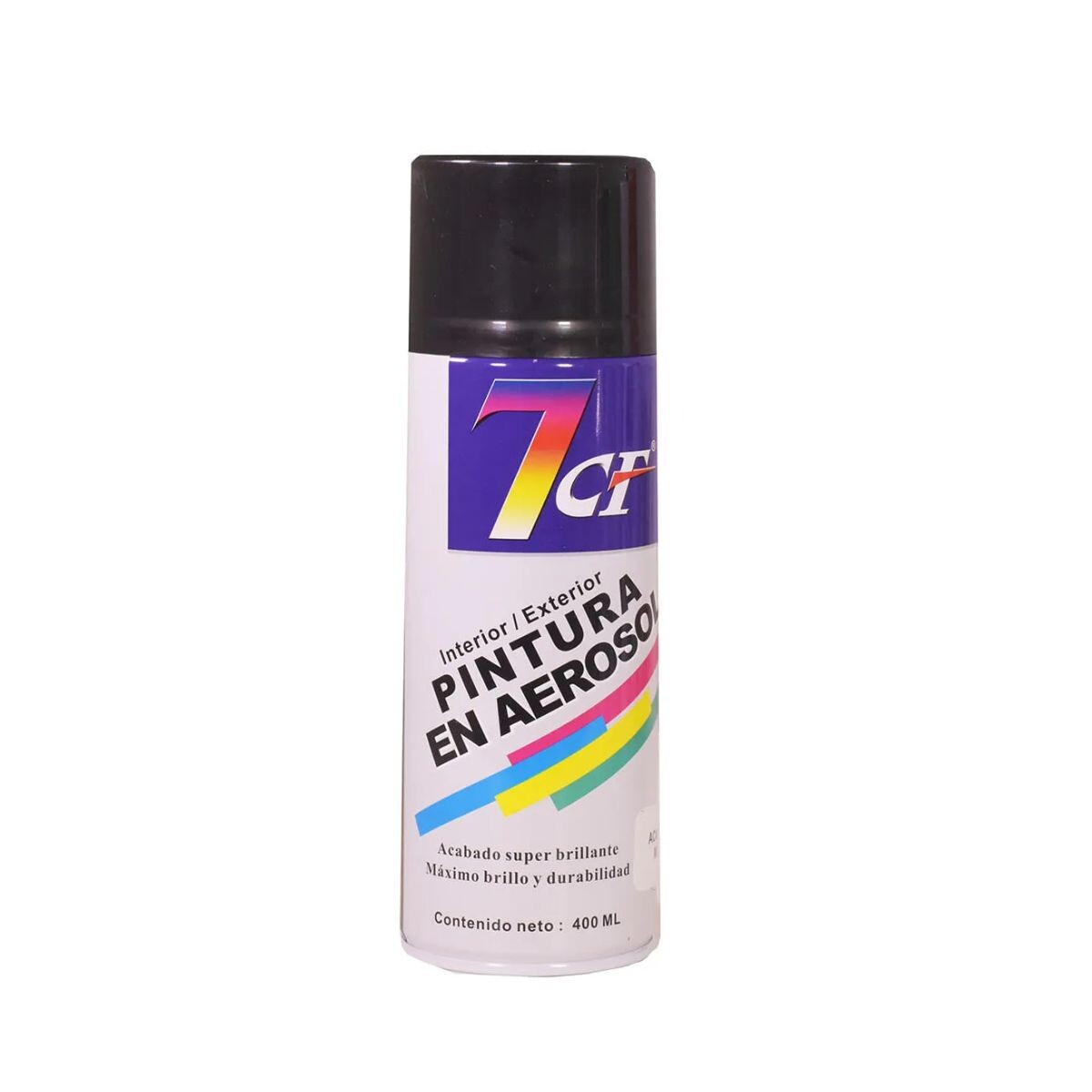 ESMALTE AEROSOL BRILLANTE 7CF 400ml. Blanco 40