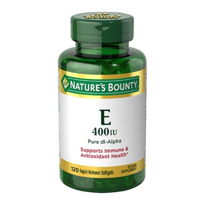 VIT. E 400 IU 180 MG. NATURES BOUNTY FR. única