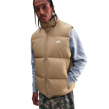 Campera Nike Sportswear Club de Hombre Crema