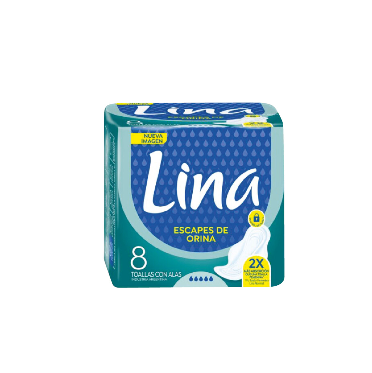 LINA TOALLA INCONTINENCIA NORMAL C/A PAQ 