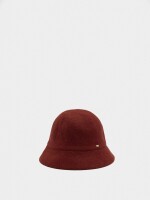Sombrero Bucket De Lana canela
