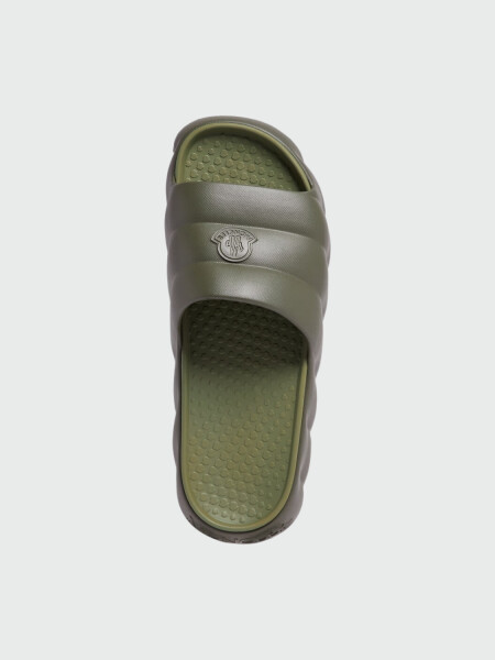 Moncler - Sandalias Acolchadas de Eva de Lilo Beige