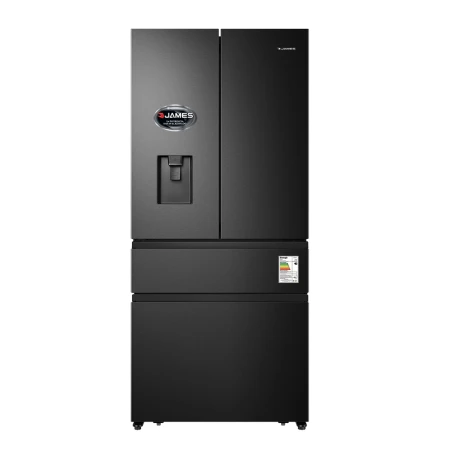 Heladera James Inverter French Door 421L Rj 455 Fti Kdd NEGRO