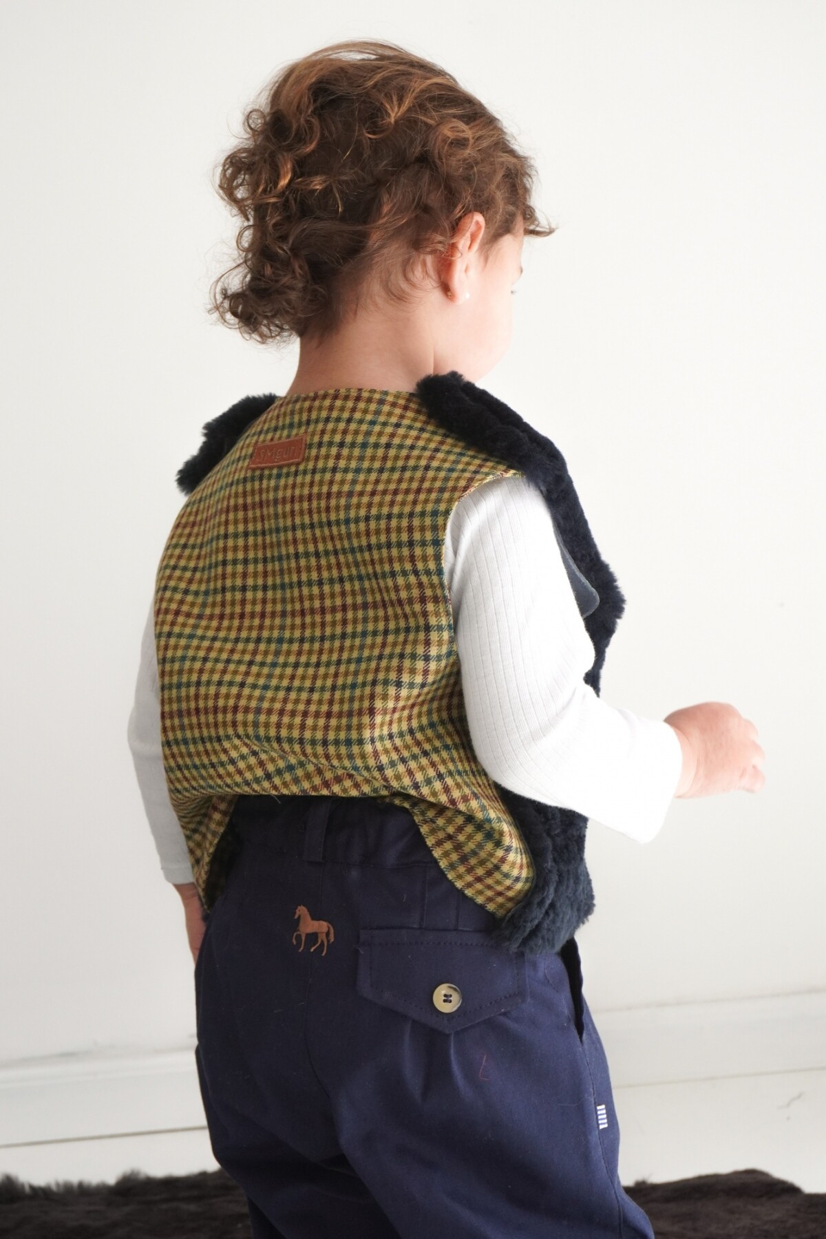 Warm Vest Gurí Azul Marino