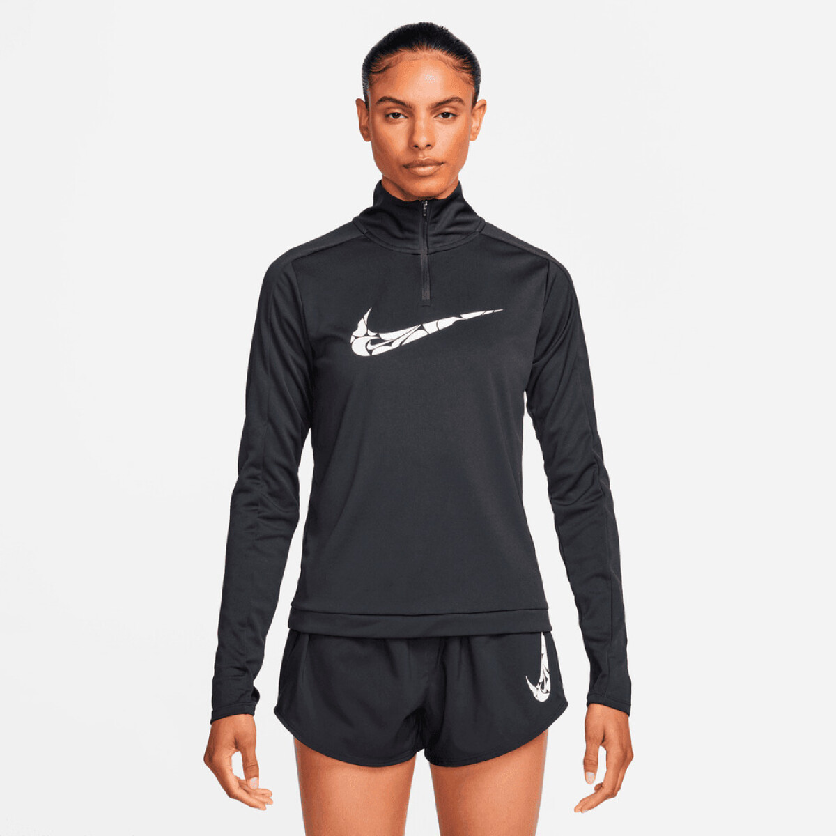 Jacket Nike Swoosh de Mujer - Negro 