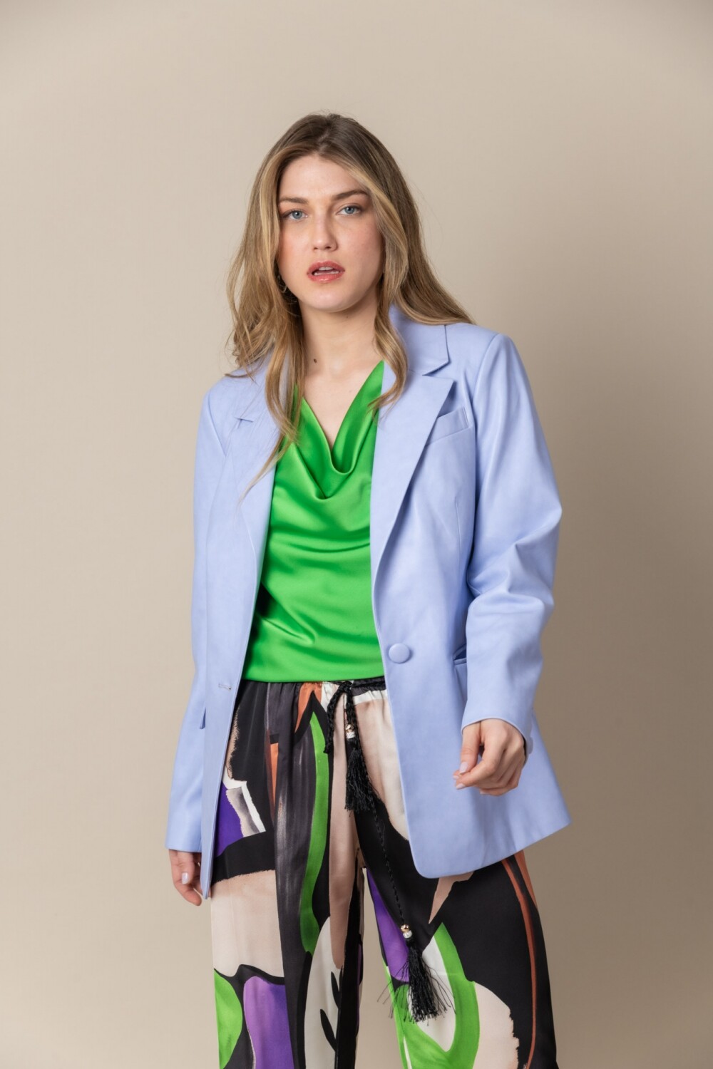 BLAZER FILLES Lila