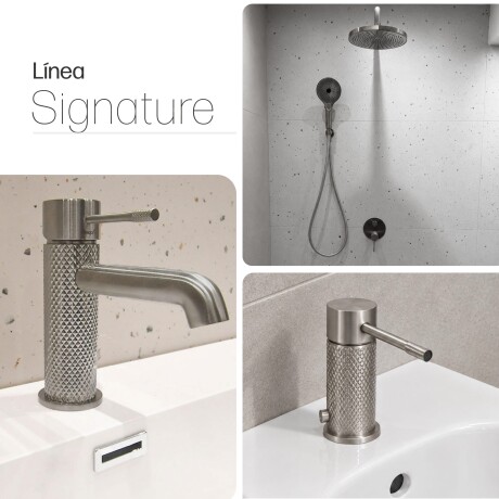 JUEGO DE GRIFERIA SIGNATURE BRUSHED NICKEL DUCHA EMBUTIDA GRIS-BRUSHED NICKEL