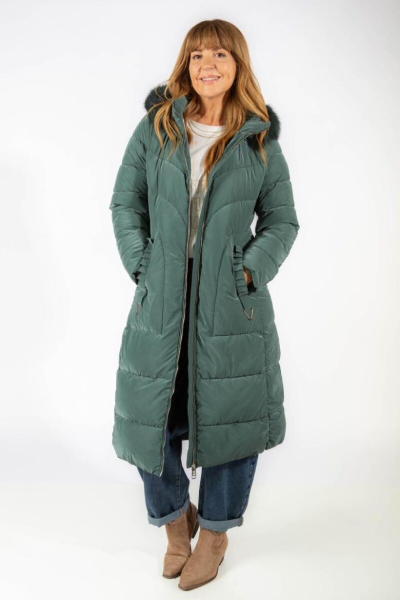Campera Duvet verde