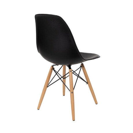 SILLA DE COMEDOR EAMES Silla Eames Negra