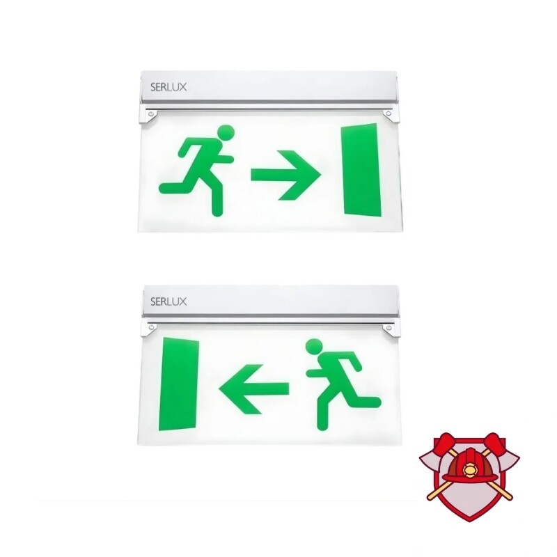 CARTEL DE SALIDA - DERECHA Cartel LED Emergencia Derecha o Izquierda Homologada
