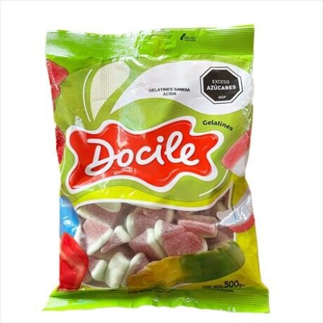GELATINAS DOCILE (07) 500GRS SANDIA TAJADAS GRANDE (BOLSA) GELATINAS DOCILE (07) 500GRS SANDIA TAJADAS GRANDE (BOLSA)
