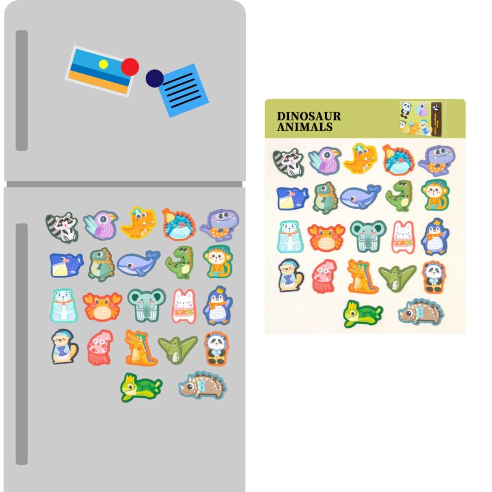 Set imanes divertidos animales