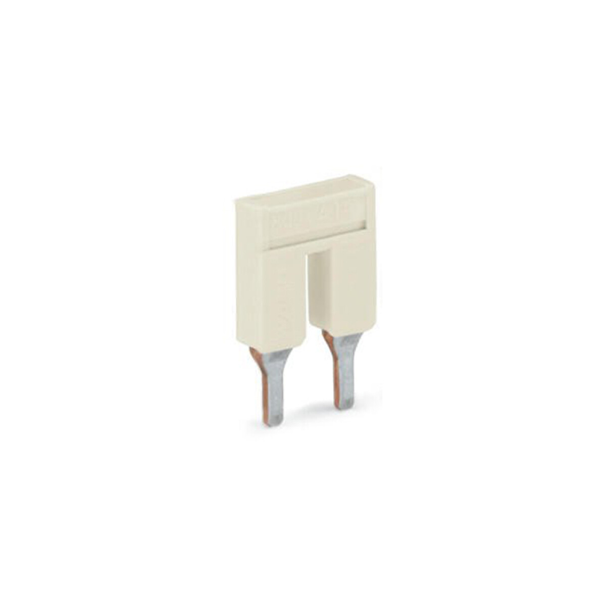 Puente para 2 bornes serie 2004 de 4mm² - WG0111 