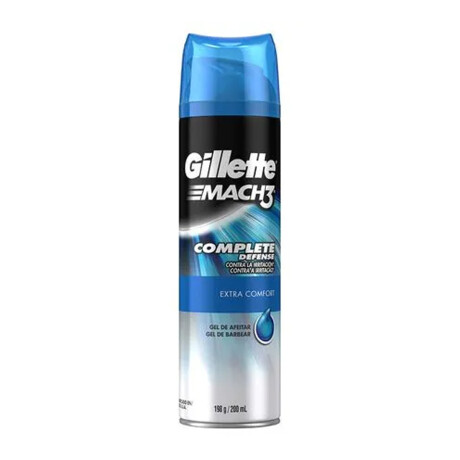 Gillette Mach 3 Gel De Afeitar 198 G Complete defense extra comfort