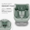 Butaca i-ORBIT KIKKABOO ISOFIX 360 0-36kg C LEG SUPPORT green army
