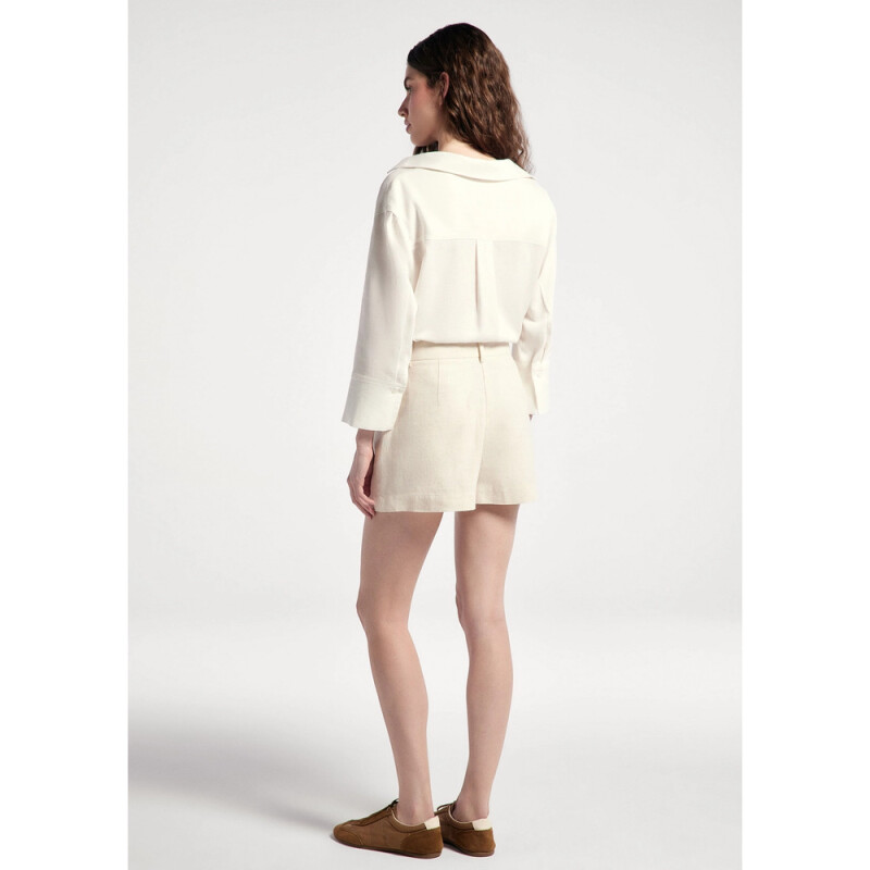 SHORTS FEM OFF WHITE