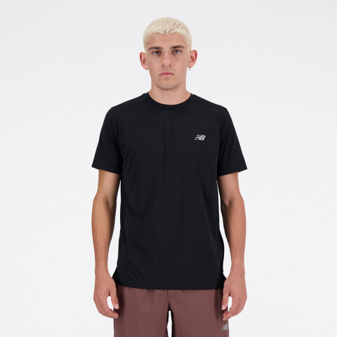 Polo Running Sport Essentials Hombre Black