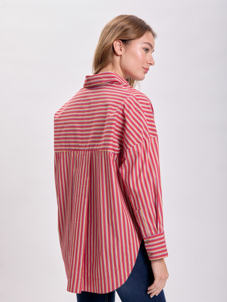 Camisa especial rayas Amarillo