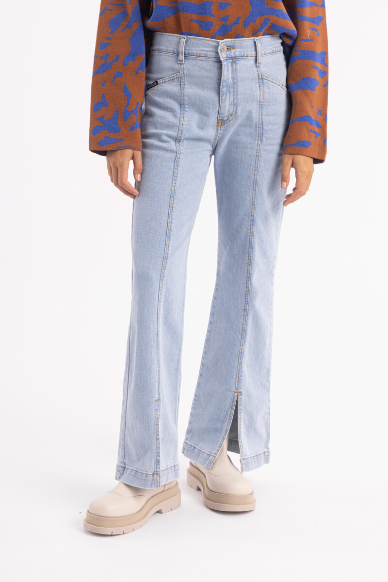 Jean Bowie Light blue