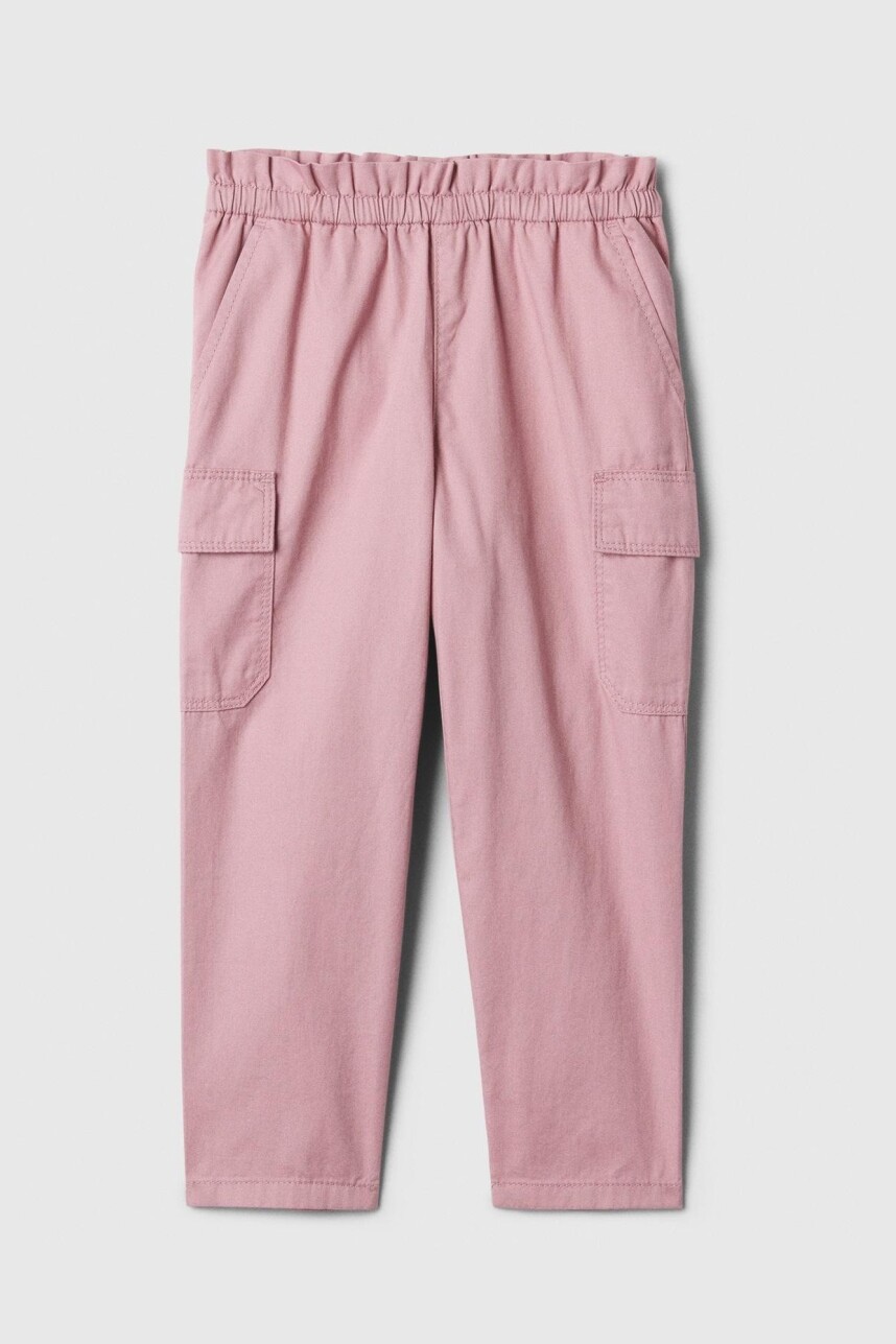 Pantalón Cargo Toddler Niña Lilas Pink 16-1708 Tcx