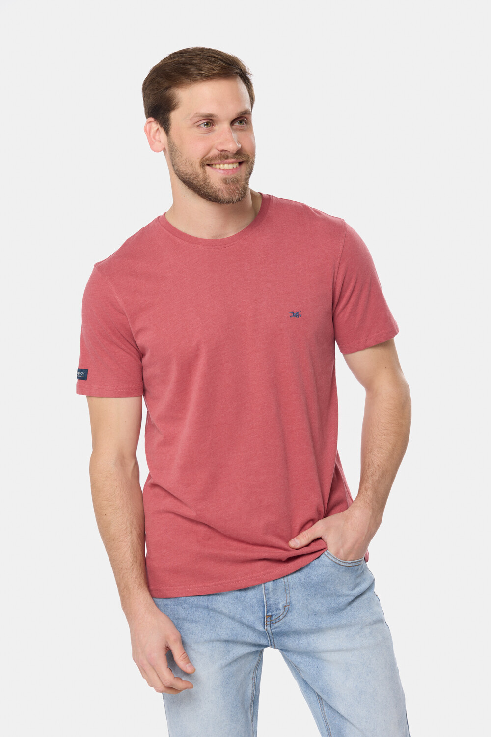 REMERA LISA Ladrillo