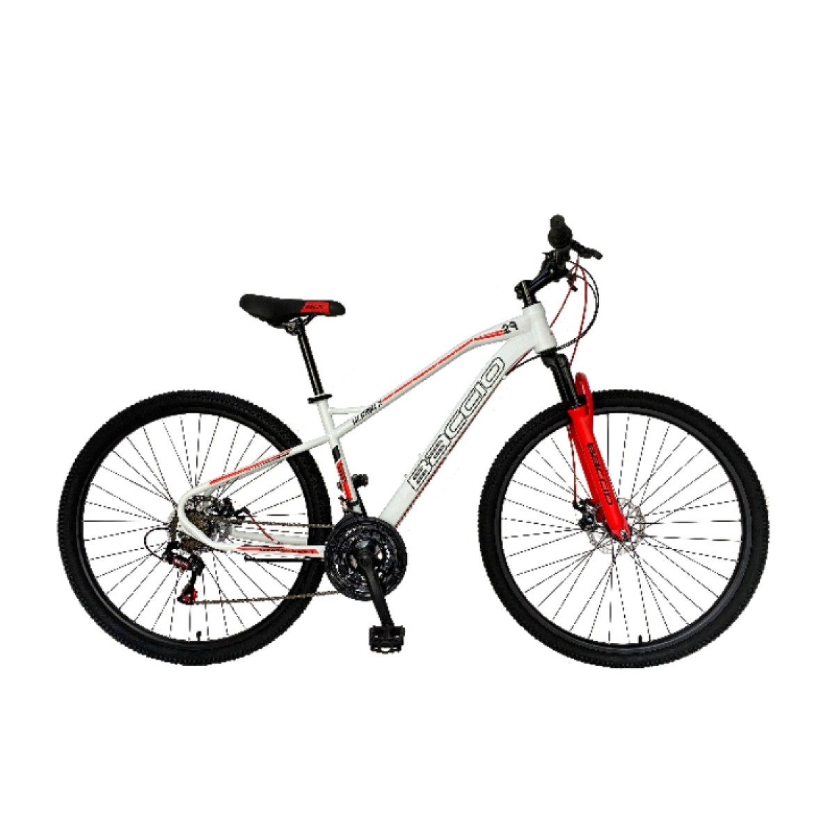 Bicicleta Baccio R.29 Hombre Mtb Alpina X F/disco - Blanco 