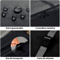Bolso Organizador de Valija Para Viaje Necessaire de 7 Piezas Negro