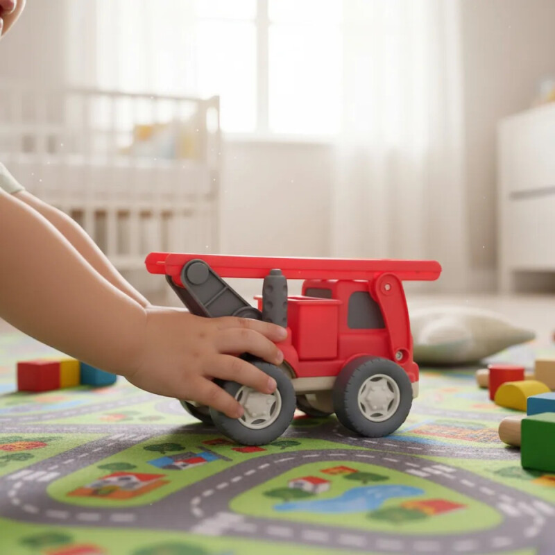 Camión de Juguete Bomberos Escalera Camión de Juguete Bomberos Escalera