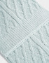 Bufandas y Chalinas Infantiles Bufanda Infantil Trenzada Azul - Azul Medio