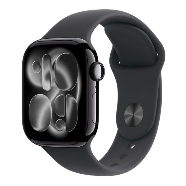 Apple Watch Series 11 42mm Jet Black Al Black Sport Band M/L MEQU4LW/A Apple Watch Series 11 42mm Jet Black Al Black Sport Band M/L MEQU4LW/A