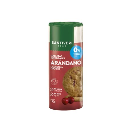 Galleta Integral Santiveri SA004 sin Azúcar 190GR ARANDANOS
