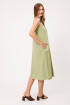 VESTIDO LARGO CRETTA POLANCO Verde