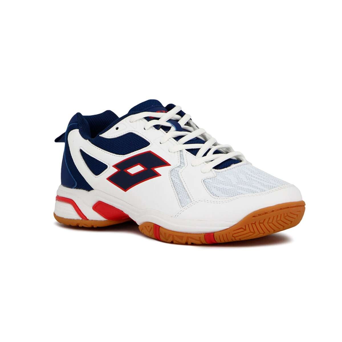 Lotto Champion Hombre Indoor/Paddle/Volley - Blanco-Marino 