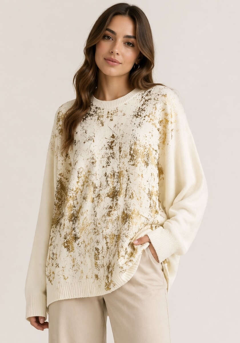Sweater Over - Beige 